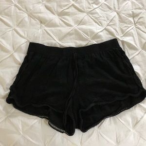 Black shorts
